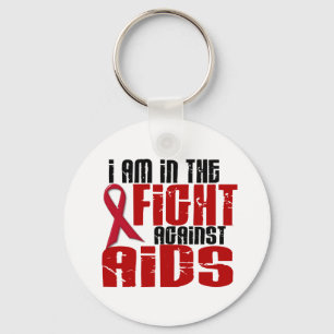 戦い1のエイズHIV キーホルダー