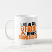 戦い1のMSの多発性硬化 コーヒーマグカップ (左)