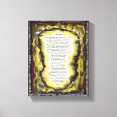 戦い キャンバスプリント (正面)