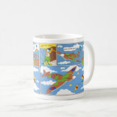 戦い コーヒーマグカップ (正面右)