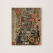 戦い(パネルのテンペラ)で打ち勝っているシーザー ジグソーパズル (縦)