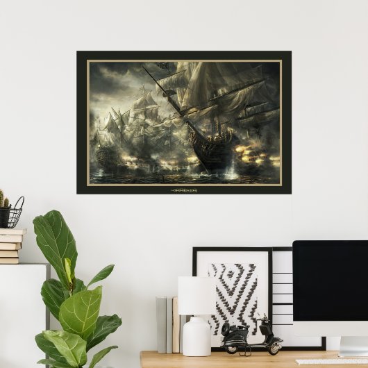 戦い ポスター (ホームオフィス)