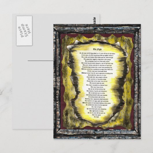 戦い ポストカード (正面/裏面)