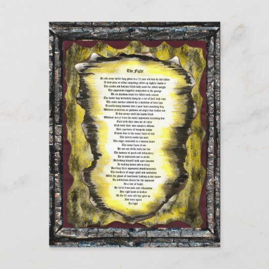 戦い ポストカード (正面)