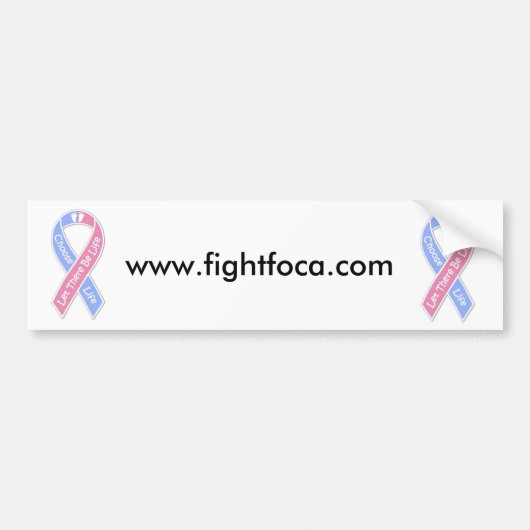 戦いFOCA! バンパーステッカー (正面)