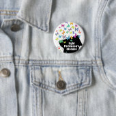 戦いpd -蝶パーキンソンの認識度 缶バッジ (インサイチュ)