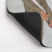 戦うこと準備ができている市民および市民 マウスパッド (コーナー)