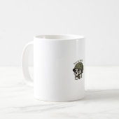 戦うために生まれた コーヒーマグカップ (正面左)