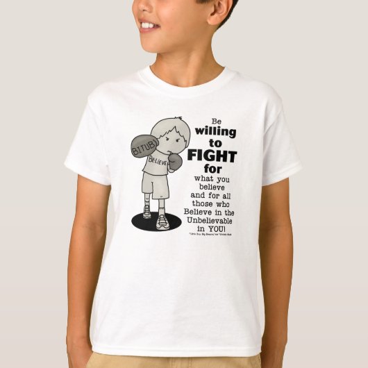 戦う意志 Tシャツ (正面)