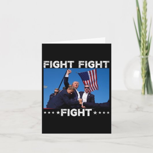 戦う戦いトランプ2024投票トランプ カード (正面)