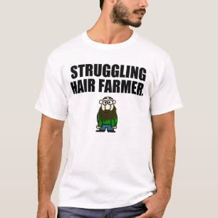 戦う毛の農家 Tシャツ