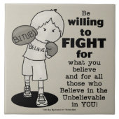 戦う気がある タイル (正面)