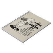 戦う気がある ノートブック (左側)