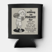 戦う気がある 缶クーラー (正面)