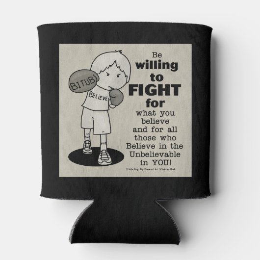 戦う気がある 缶クーラー (裏面)