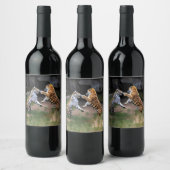 戦う虎 ワインラベル (ボトル)