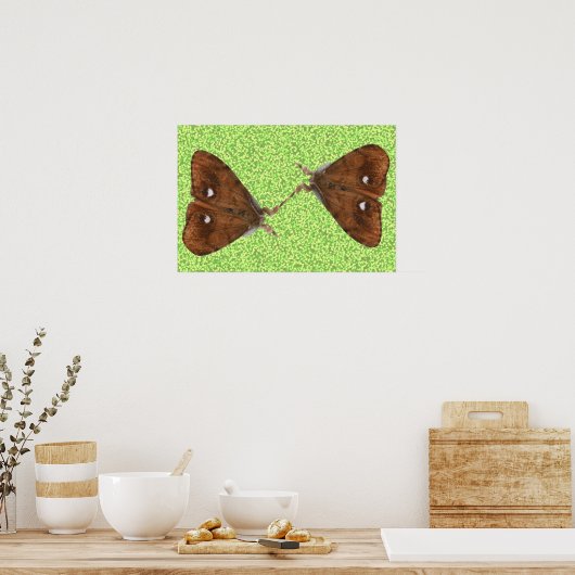 戦う蛾 ポスター (キッチン)