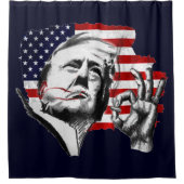 戦う シャワーカーテン (正面)