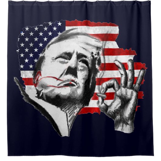 戦う シャワーカーテン (正面)