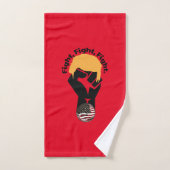 戦う、戦う、戦う バスタオルセット (ハンドタオル)