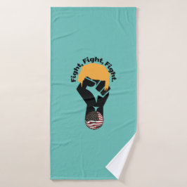 戦う、戦う、戦う バスタオル