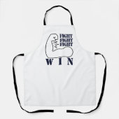 戦う、戦う、戦う、勝つ エプロン (正面)