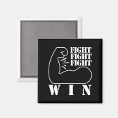 戦う、戦う、戦う、勝つ マグネット (正面/裏面)