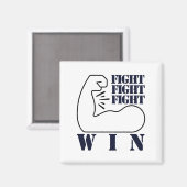 戦う、戦う、戦う、勝つ マグネット (正面/裏面)