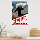 戦う – 海軍に入ろう ポスター (キッチン)