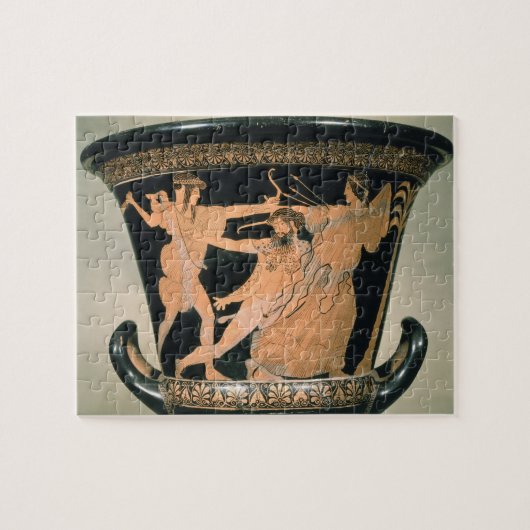 戦うHerakles赤figuアチックからの詳細 ジグソーパズル (横)