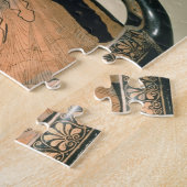 戦うHerakles赤figuアチックからの詳細 ジグソーパズル (側面)