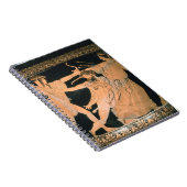 戦うHerakles赤figuアチックからの詳細 ノートブック (右側)