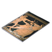 戦うHerakles赤figuアチックからの詳細 ノートブック (左側)