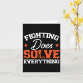 戦えば何事も解決する カード (黄色い花)