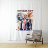 戦え！戦え！戦え！トランプの伝説 タペストリー (インサイチュ)