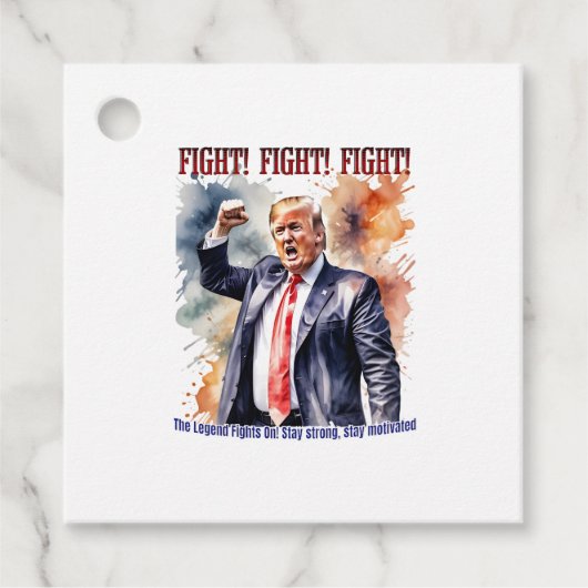 戦え!戦え!戦え!トランプの伝説 フェイバータグ (正面)