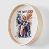 戦え！戦え！戦え！トランプの伝説 壁時計 (傾斜)
