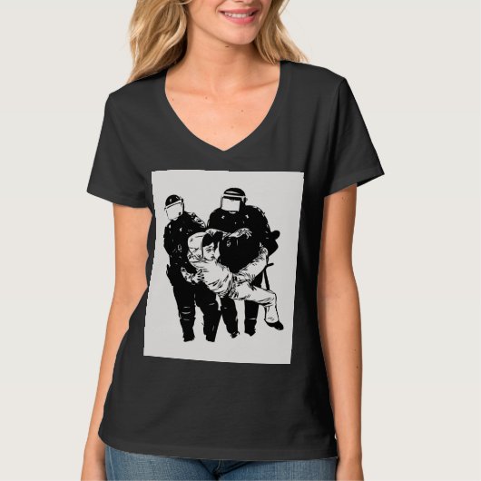 戦わずとも Tシャツ (正面)