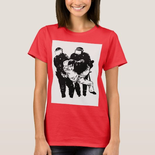 戦わずとも Tシャツ (正面)