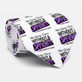 戦わずに倒れない – 膵臓がん ネクタイ (ロール)