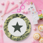 戦わない兵隊の軍隊の紙のディナー用大皿 ペーパープレート (パーティー)