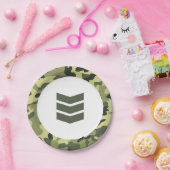 戦わない兵隊の軍隊の紙のデザートプレート ペーパープレート (パーティー)