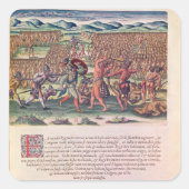 戦フランスの救済中のインディアン スクエアシール (正面)