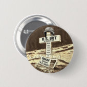 戦争からの米国 缶バッジ (正面&裏面)