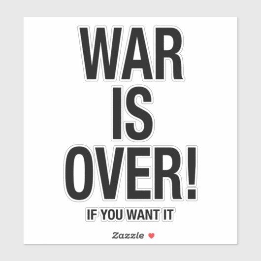 戦争が済んだ シール (シート)