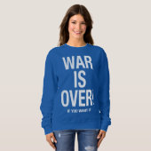 戦争が済んだ スウェットシャツ (正面フル)