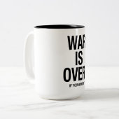 戦争が済んだ ツートーンマグカップ (正面左)