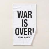 戦争が済んだ バスタオルセット (ハンドタオル)