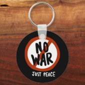 戦争だけの平和はない キーホルダー (正面)