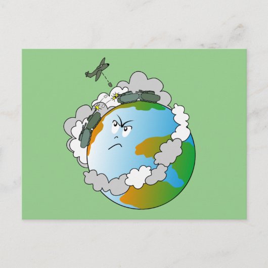 戦争だ！ ポストカード (正面)